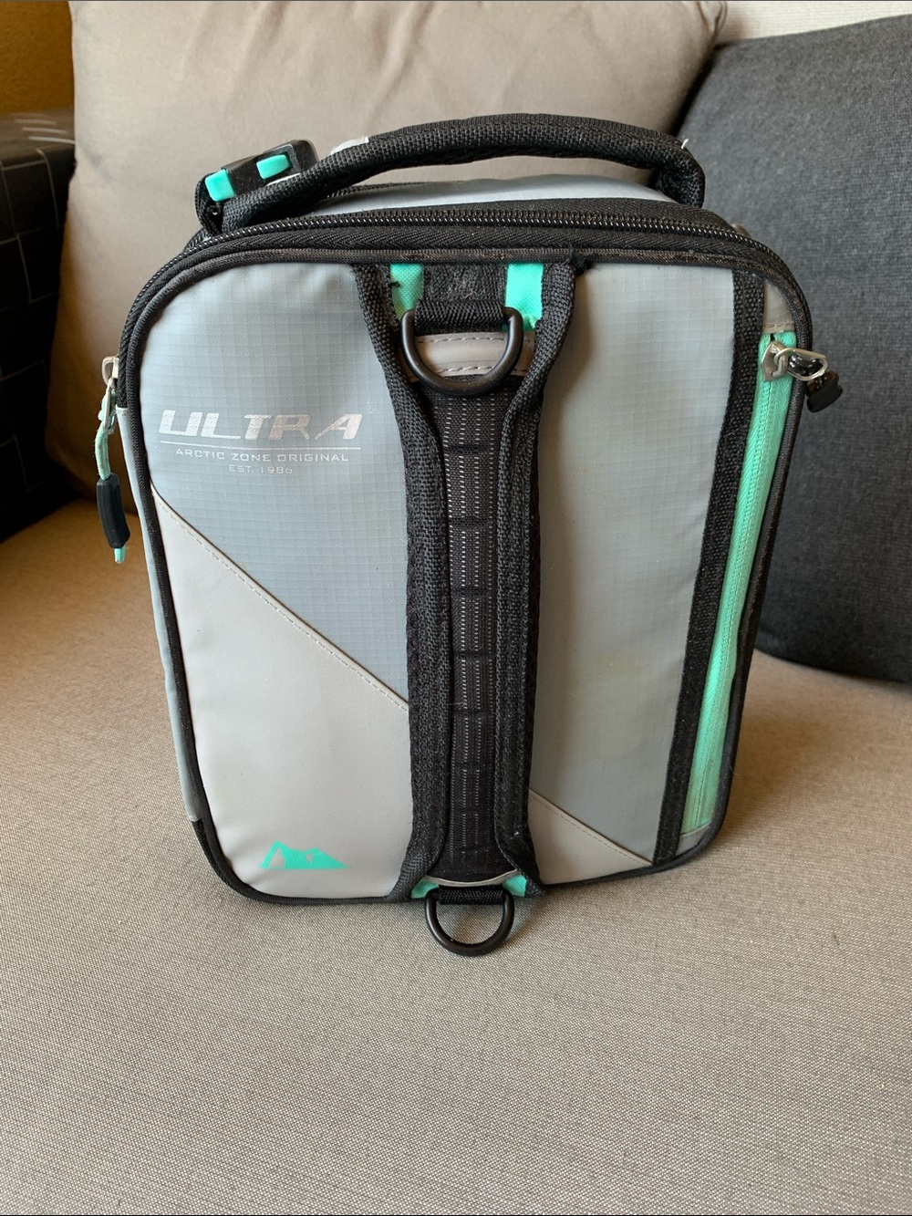 Attic Zone lunch bag.